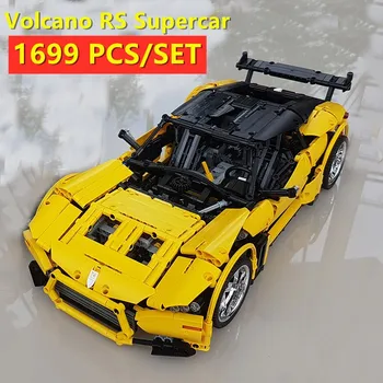 

New Martin Volcano RS Supercar Compatible with lepining building Blocks Technic Series Model Bricks MOC-9613 Toys Birthday gifts