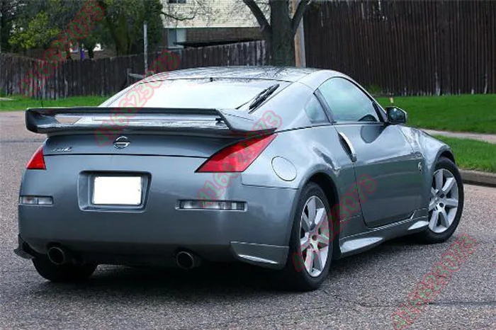 Подходит для Nissan Fairlady 350Z Z33 задний спойлер из углеродного волокна заднее крыло