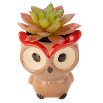 

1pc Succulent Flower Pot Durable Delicate Portable Artificial Plants Fake Plant Pot Plant Ornament For Home Worker Office