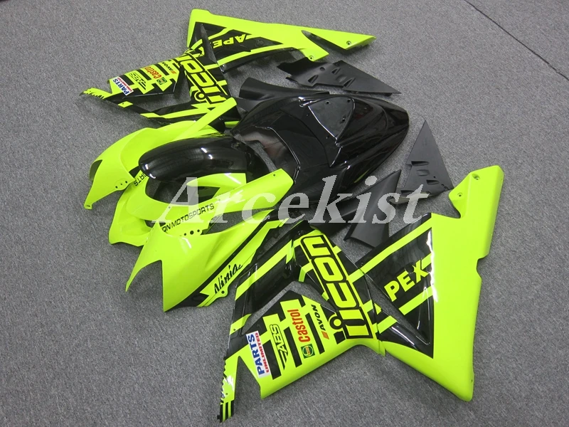 Новый комплект обтекателей для мотоцикла ABS kawasaki Ninja ZX-10R ZX10R 2004 2005 04 05 кузов под