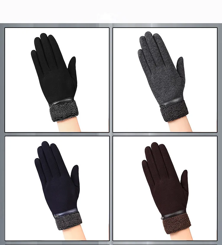 Ветрозащитные спортивные перчатки с сенсорным экраном для мужчин, теплые перчатки tacticos luva, утолщенные зимние ветрозащитные мужские перчатки WA 016