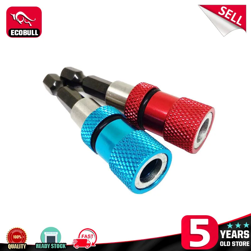 Stainless Steel Hex Shank Quick Release Electric Drill Screwdriver Bit Holder Extension Bar Magnetic Socket | Инструменты