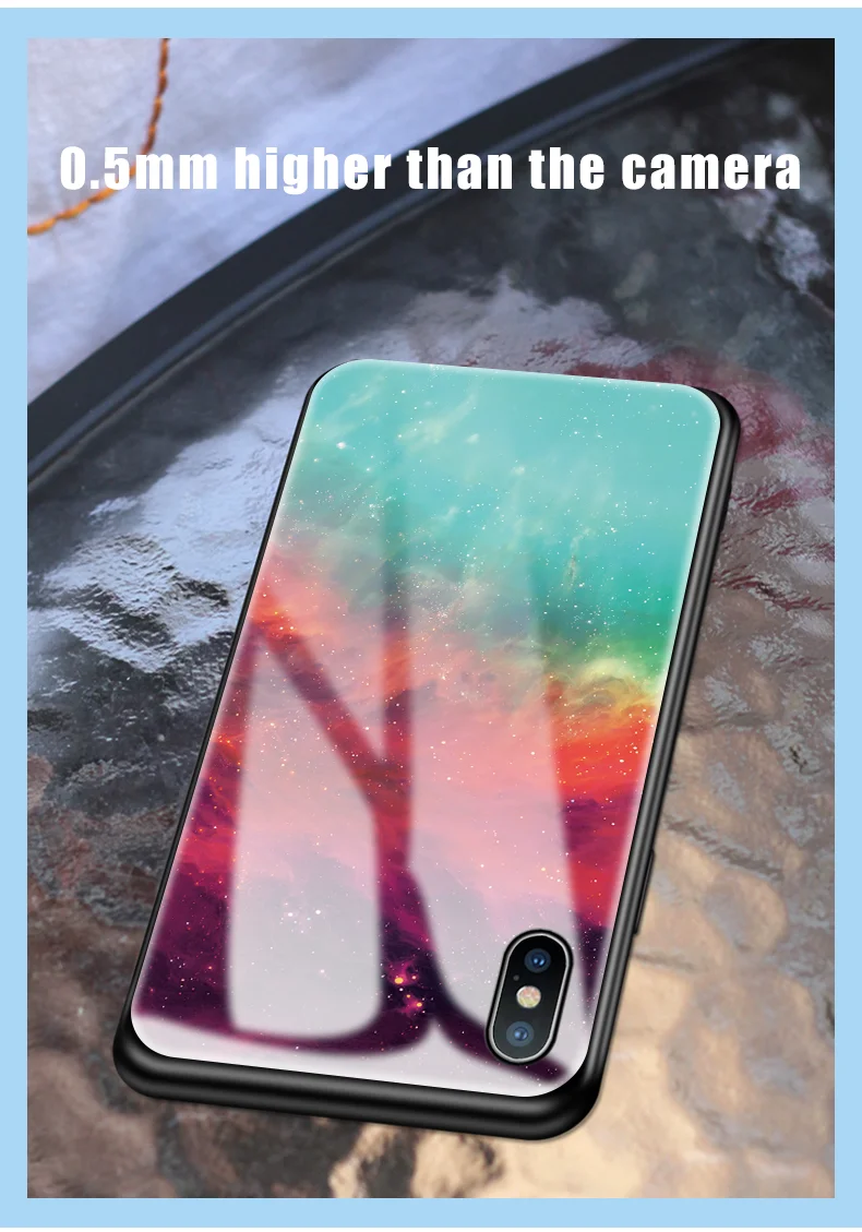 Роскошный чехол для телефона на iPhone 11 Pro Max 6 S Plus 7 8 Plus Coque закаленное стекло чехол для iPhone X XR XS MAX i Phone 6 S