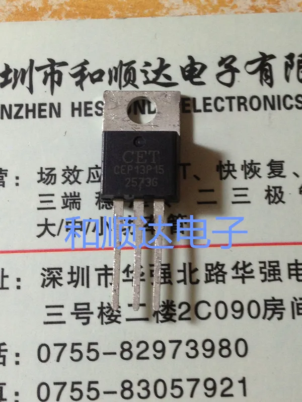 

10 шт. CEP13P15 TO-220 P 150V 13A