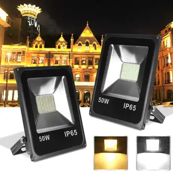 

AC85-265V 50W LED Flood Light Garden Security Spotlamp Waterproof IP65 Outdoor Garden Lighting Landscape Yard Lamp