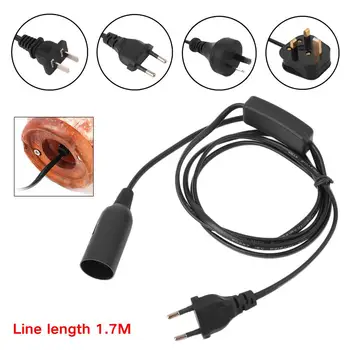 

Light Modulator Black 1.7M Power Dimmer Replacement Parts Lighting Accessories Adjustable Controller NEW Electric ON/OFF Cord
