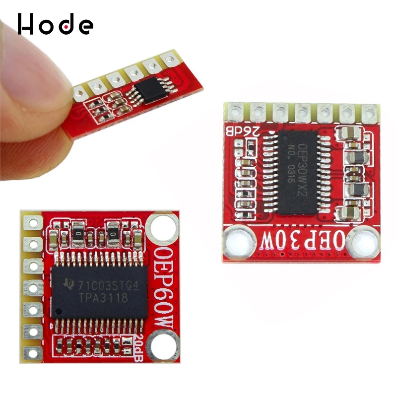 

3W/30W/60W Digital modul Mono Amplifier Board OEP60W D Class IC