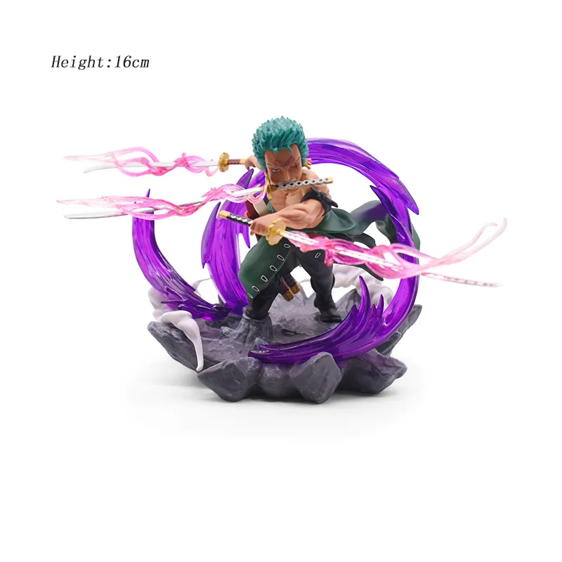 Anime One Piece Sauron Boa Hancock Kohza Sabo BROOK Enel Buggy PVC