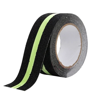 

1 Roll Frosted Tape Practical Stairs Tape Durable Anti-slip Tape Adhesive Grip Sticker Frosted Tape for Road Staircase Home A45