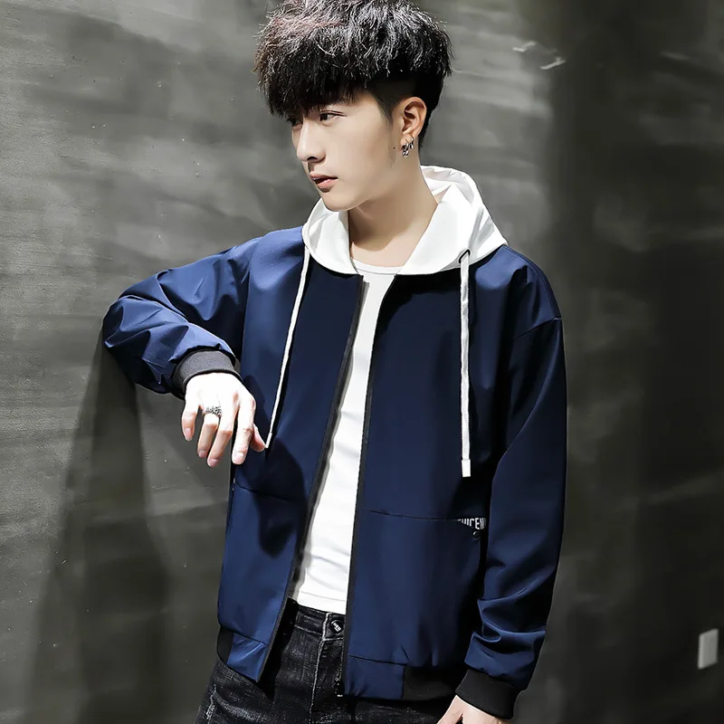 

Spring And Autumn 2018 New Style Clothes Students Handsome Jacket Men's Slim Fit Korean-style Casual Coat Men's S678