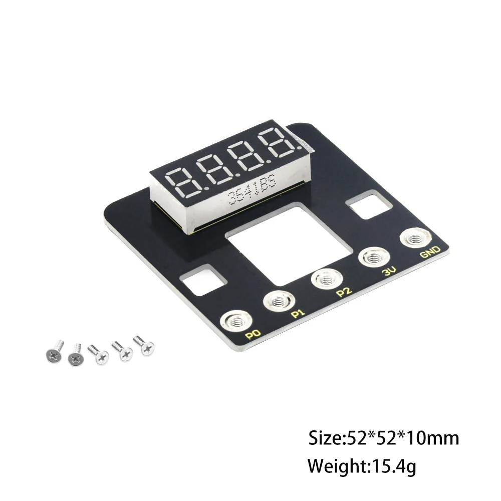 Keyestudio microbit 4 значная трубка щит для BBC Micro bit|Аксессуары демонстрационных стендов| |