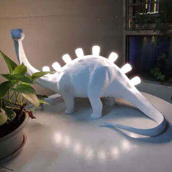 

SELETTI JURASSIC Dinosaur Table Lamps Bedroom Brontosaurus T-Rex Animal Desk Lamp Bedside Nightstand Light Fixtures Home Decor