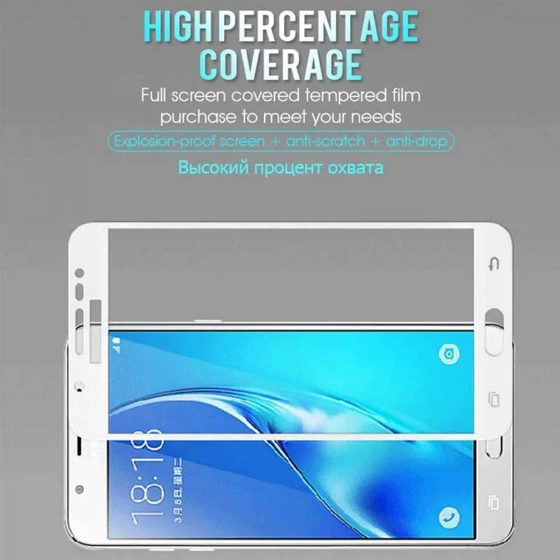 9D закаленное стекло для samsung galaxy J4 J6 J8 plus Защита экрана для galaxy j5 Prime pro core Защитная стеклянная пленка