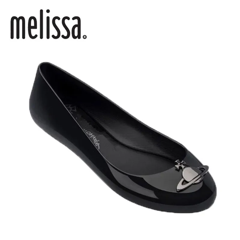 Melissa/обувь; женские босоножки; sapato feminino melissa sandalias mujer; Летняя обувь; Sandale Femme; Calzado; коллекция года; обувь на плоской подошве с открытым носком - Цвет: as picture