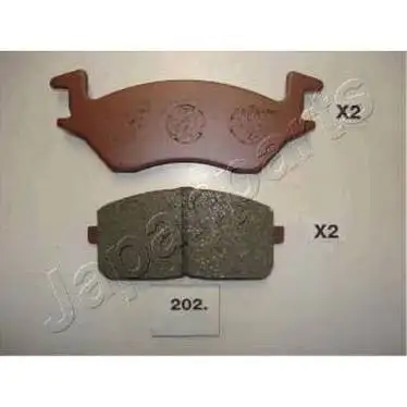Колодки тормозные FR TO Starlet EP70/71/76V/NP70/76V 84-89 MK KA