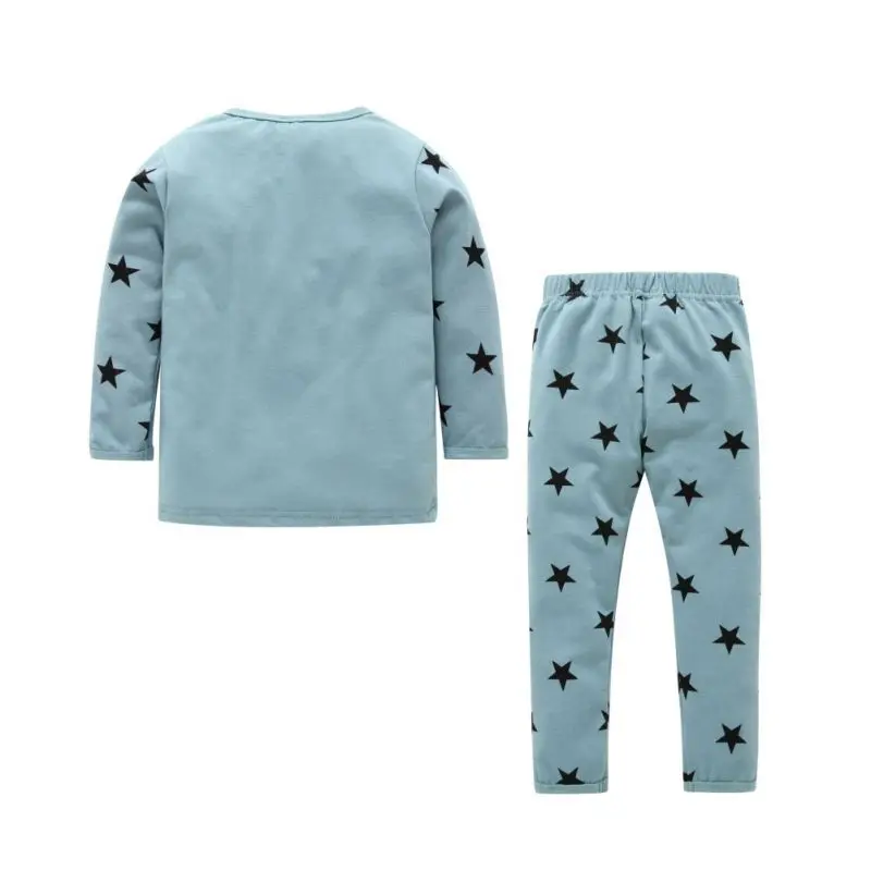 Комплект детских пижам, детская одежда для сна детские пижамы, комплекты для маленьких мальчиков и девочек с героями мультфильмов, пижамы из хлопка, одежда для сна детская одежда
