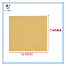 3PCS 3D Printer PEI sheet 220235305mm 3D Printing Build Surfacewith 3M tape Polyetherimide Ultem Sheet 1mm Thickness