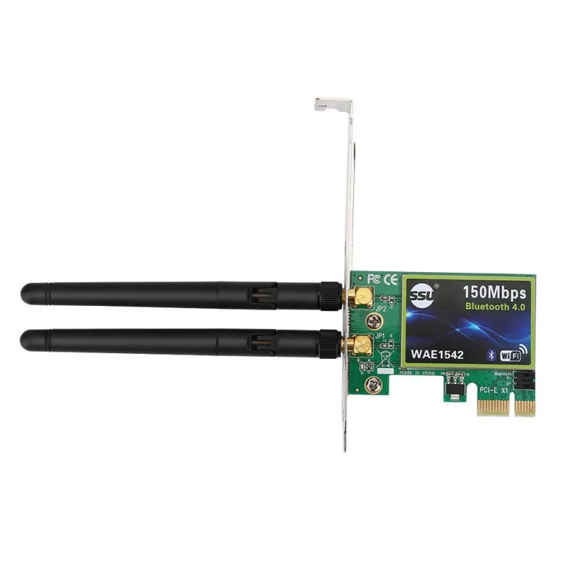 Bluetooth WiFi PCI-E сетевая карта 2,4G беспроводной 150 Мбит/с PCI-E PCI Express Интернет сетевой адаптер