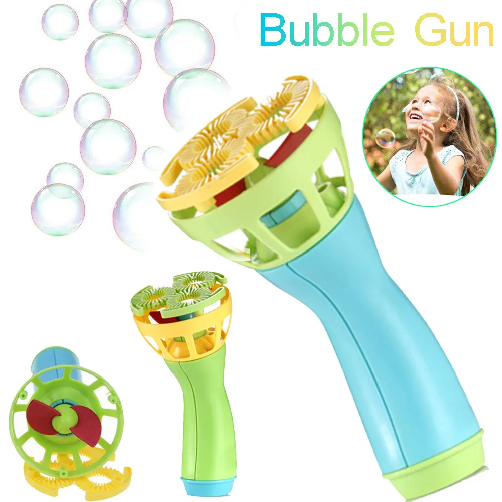 Электрический пузырь палочки машина устройство для мыльных пузырей автоматический воздуходув открытый игрушка для детей