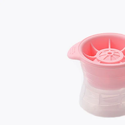 Розовый KitchenAce 1 шт. силиконовая хоккейная форма для мороженого формы для формовки DIY устройство для приготовления льда Мороженое Поп Плесень гаджеты и инструменты - Цвет: Розовый