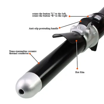 

Ceramic Styling Tools LCD 38mm pro Hair Curling Iron Digital Hair Curler Roller Hair Waver Magic Curling Wand Irons