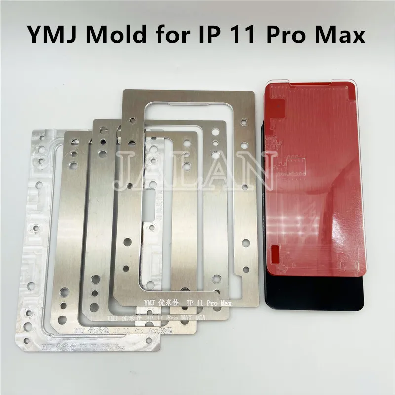 YMJ пресс-форма 11 Pro Max ламинирующая форма 11promax стекло оса дигитайзер дисплей lcd сенсорный экран ламинирование ремонт