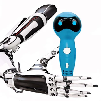 

3D Scribble Pen Smart Robot Shape Voices Prompt USB 3D Printing Pen for Children DQ-Drop