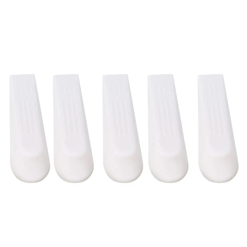 На рабочем месте дверные стопоры резиновые гаджет дверные стопоры 5 шт. инструменты удерживающий бампер белый/черный анти-удар аксессуары