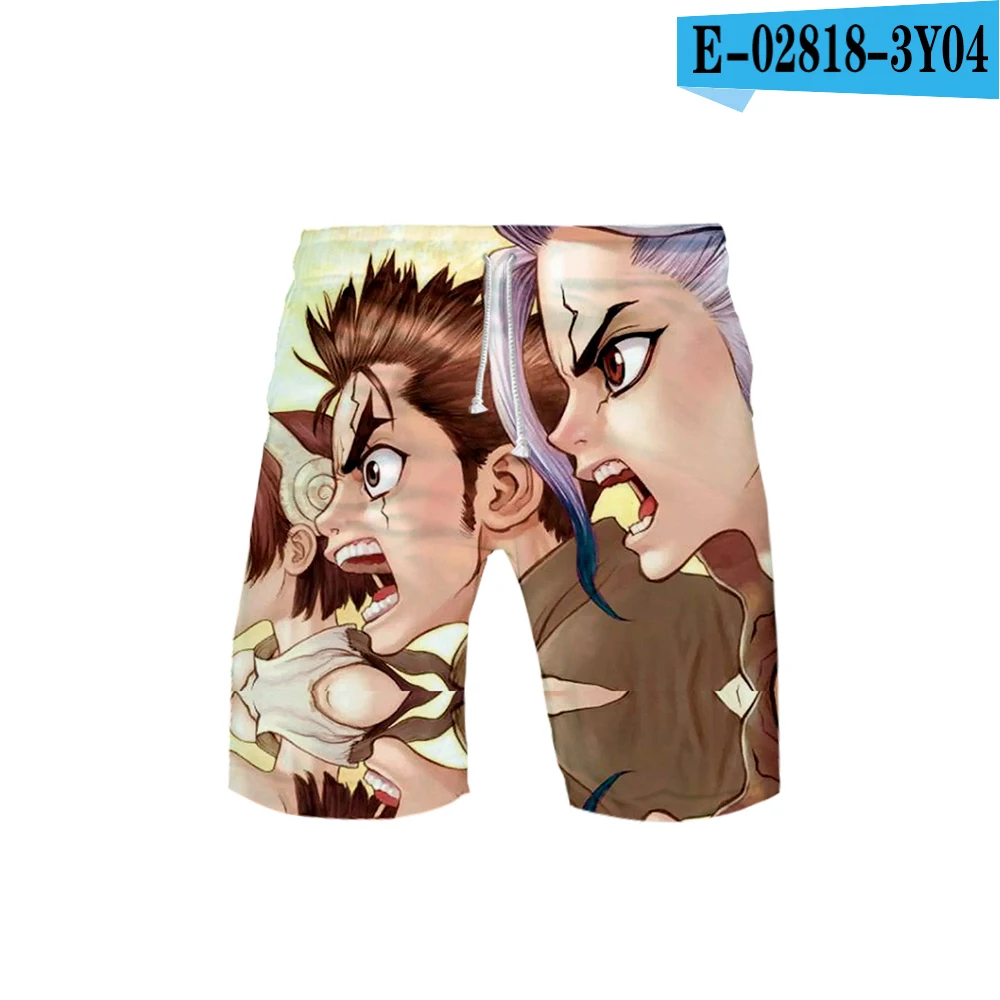 3D Dr. Stone одежда для плавания Шорты для плавания пляжные шорты для плавания ming брюки для плавания мужские Спортивные Повседневные - Цвет: A