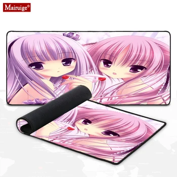 

Mouse Pad XXL Kawaii Cute Girl AnimeDIY Custom Keyboard Pad Game Mat Gaming Mat Mousepad Large Mause Carpet70x30cm/80x30cm
