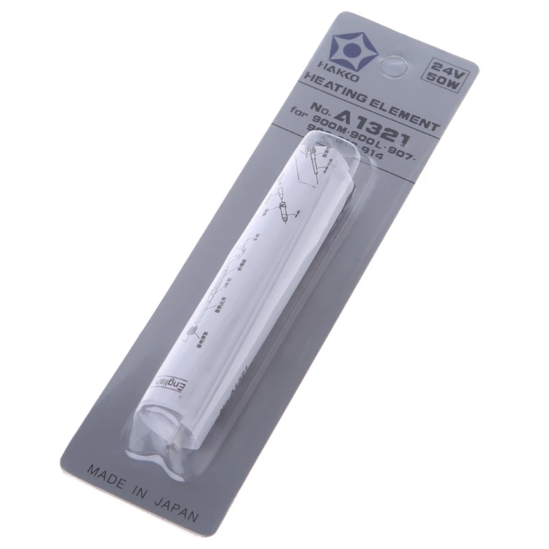 A1321 Ceramic Heating Element 24V 50W Heater Core for HAKKO 936 937 907 8586 Soldering Iron Kit Electric Soldering Iron Soldering Iron Set Soldering Iron Saike soldering station replacement