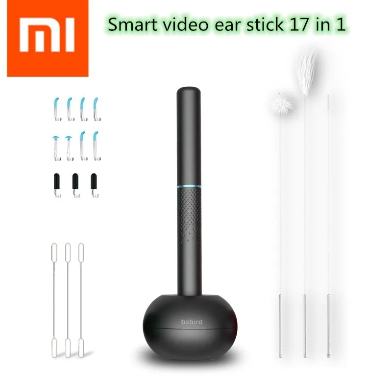 

Xiaomi Mijia Bebird M9 Pro Smart Visual Ear Stick 17in1 300w High Precision Endoscope 350mAh with Magnetically Charged Base