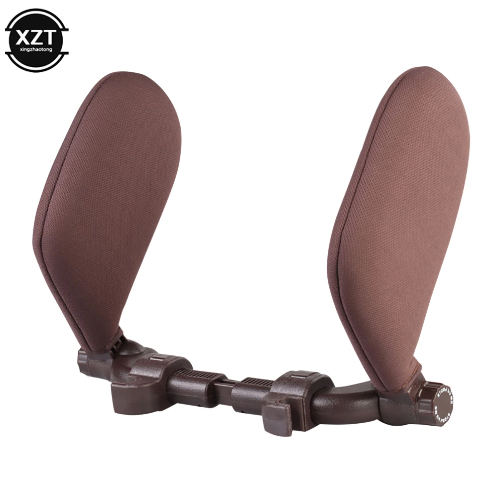 Car Seat Headrest U Pillow Neck Support Pillow For Car Sleep Side Head Support High Elastic Nylon Telescopic Side Kids
