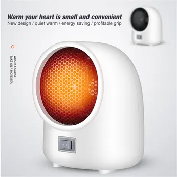 

N4 Electric Heater Mini Fan Heater Desktop Hot/Cold Wind Model Portable Desktop Warmer Machine Winter Home Office