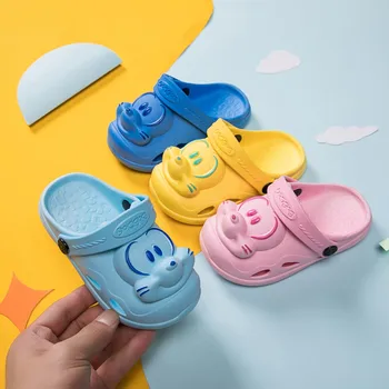 

Cartoon Mouse Slipper Kids Girls Boys Summer Children Baby breathable Slip-on Sport Beach Slipper Shoes Kids slippers pantuflas