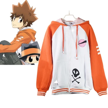 

HITMAN REBORN! Cosplay Sawada Tsunayoshi Cosplay Costume Uniform Outfit Anime Cosplay Costume Halloween Carnival Cosplay Costume