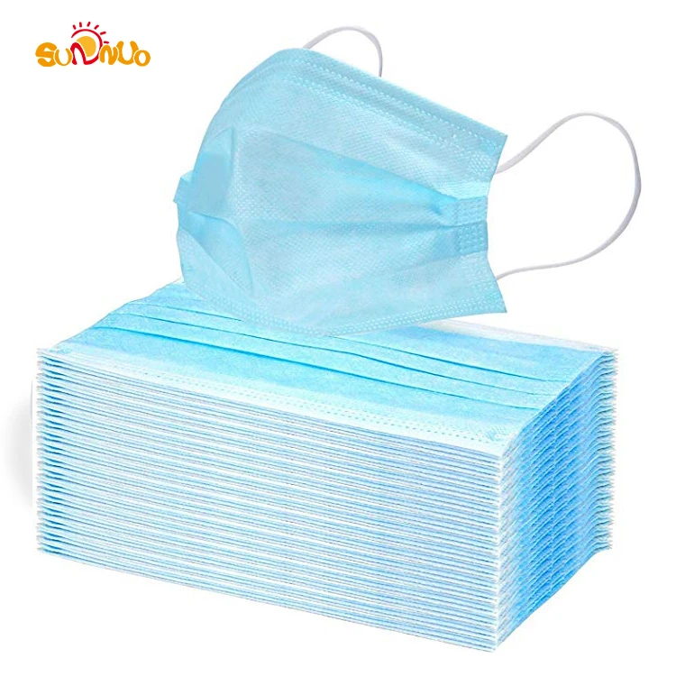 

50pcs 3 Layers Disposable Mask Dental personal protection Mask Industry Loop Dust Protection Mask