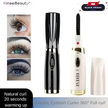 

Electric Heated Eyelash Curler Last USB 3D Charging Makeup Curling Kit Portable Mini Make Up Eyelash Shaped Hot Charming Curler