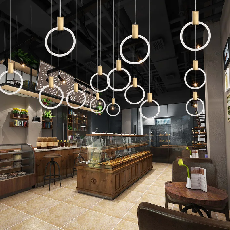 

Northern European-Style Restaurant Small Droplight Hallway Dining Room Entrance Modern Minimalist Creative Cloak Room Entrance F