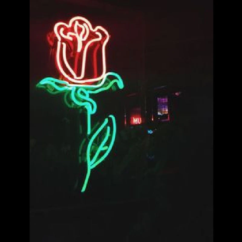 ネオンサインローズ花店のネオン電球サイン飾る部屋ゲームルームの壁窓ランプ手芸リアルガラス管アートドロップシップ ネオン電球 チューブ Aliexpress