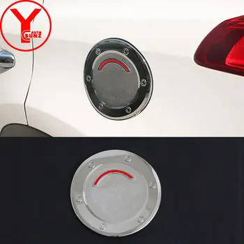 

2013-2018 fuel tank stickers cover For Toyota Rav4 2014 2015 2016 2017 chrome ABS car parts for toyota rav4 accessories YCSUNZ