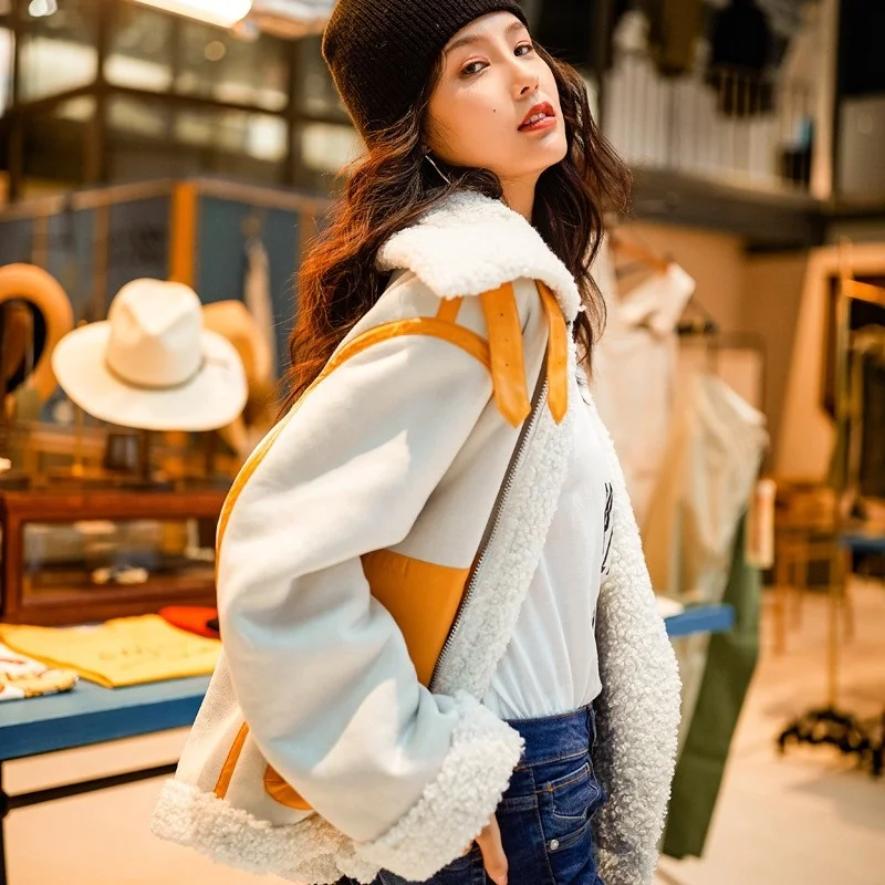 Рисунок 5 - Модная зимняя женская теплая мотоциклетная