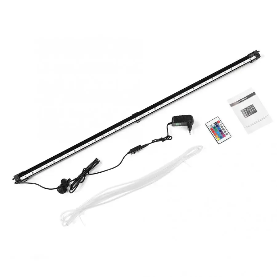 SQ-36YK 92CM Светильник для аквариума, Водонепроницаемый погружной RGB светодиодный светильник для аквариума, Plug100-240V США, Погружной подводный светильник - Цвет: SQ-36YK 92CM
