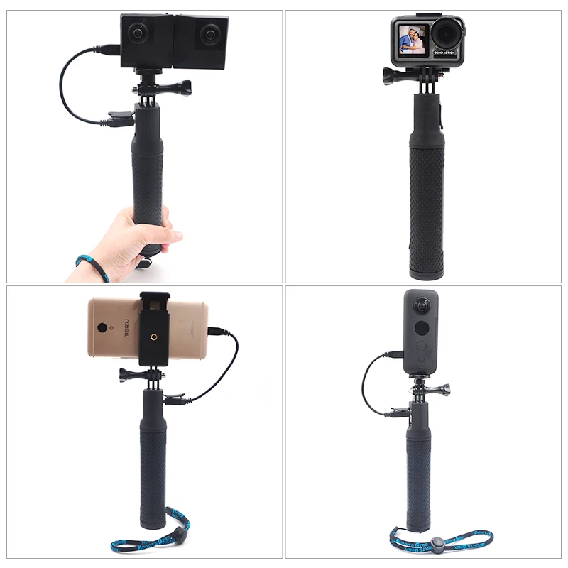 Power bank рукоятка для Insta360 ONE X& EVO селфи палка для рук Gaip зарядное устройство концентратор USB выход для Insta 360 Gopro 45