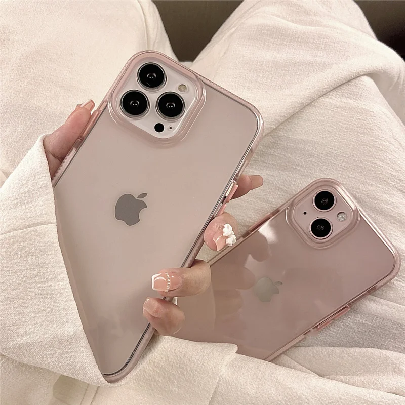 Soft Pink Protective Iphone Case