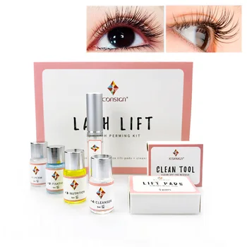 

ICONSIGN Professional 5 Sets Eyelashes Lift Perm Kit Salon Beauty Lotion For Eye Lash Extension Nutritious Curling Tools