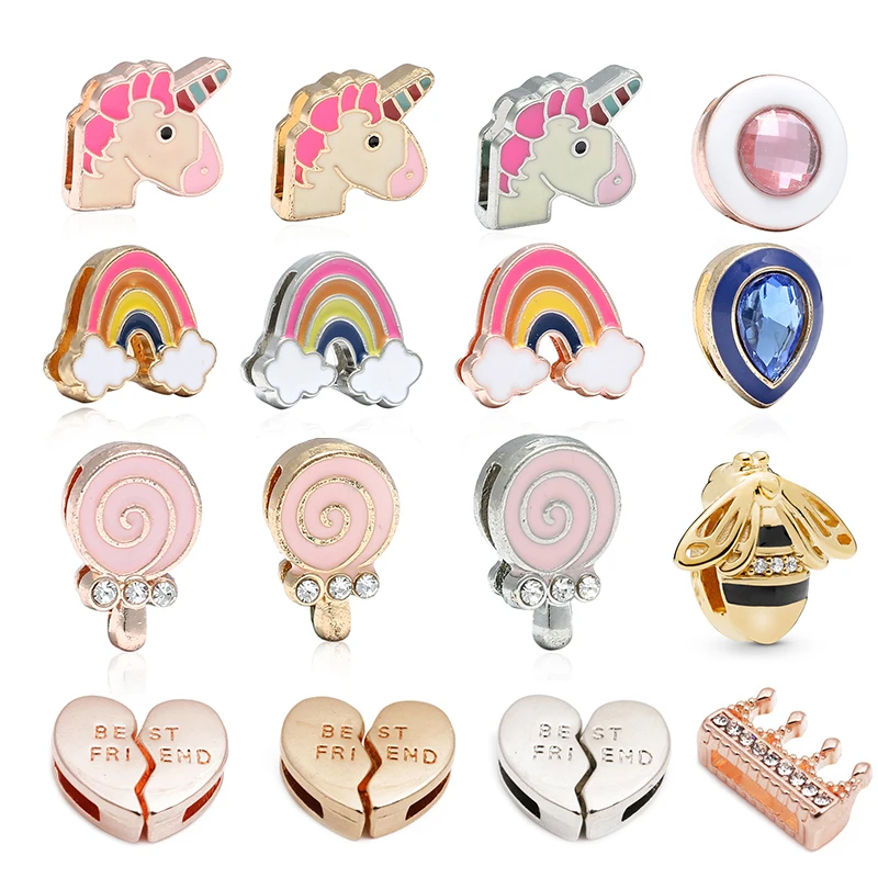 Браслет из нержавеющей стали в виде единорога 10 мм | Украшения и аксессуары