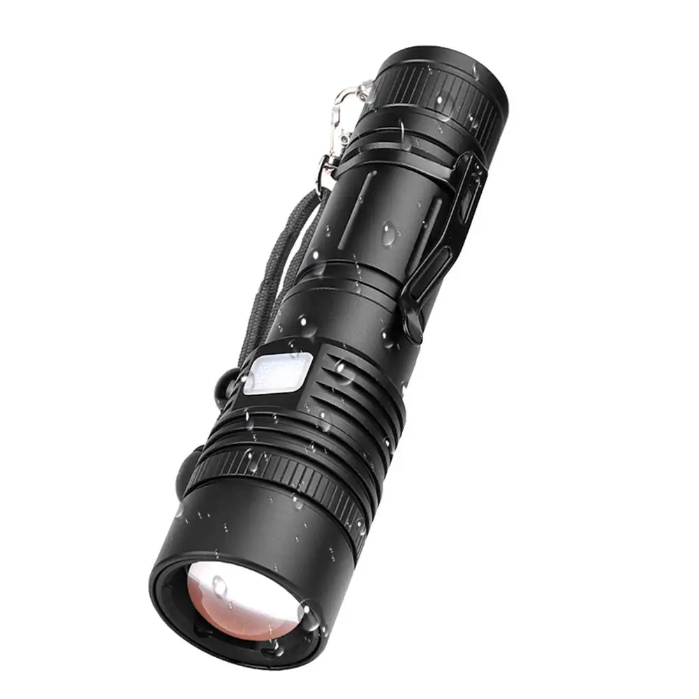 5000 LM XHP50 Led Flashlight Rechargeable Lamp Torch Zoom 5mode 18650 26650 18650 Flashlight Hiking Flashlight
