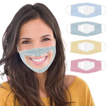 

Mask With Clear Window Visible Expression For The Deaf And Hard Of Hearing Faceshield Scarf Mascarilla Mascarar Face Mask
