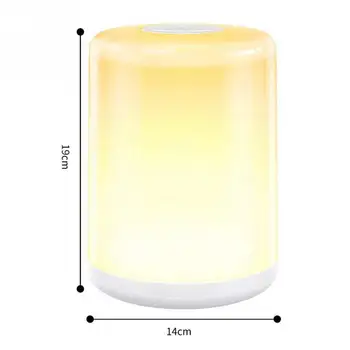 

Touch Dimmable Kids Room RGB Colorful Timing Bedroom Bedside Reading Table Lamp Home Decor Lighting Lamp